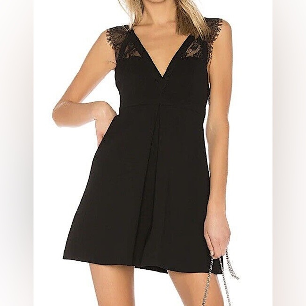 NWT | BCBGeneration Black Lace Mini Dress